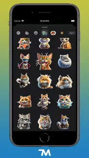 cat breeds stickers iphone screenshot 3
