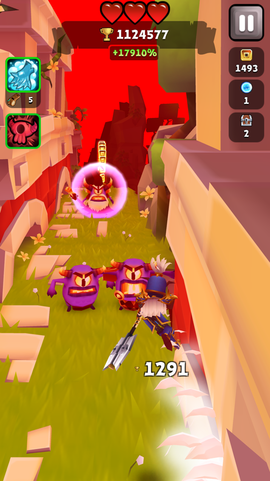 #4. Blades of Brim (iOS) De: Sybo Games ApS