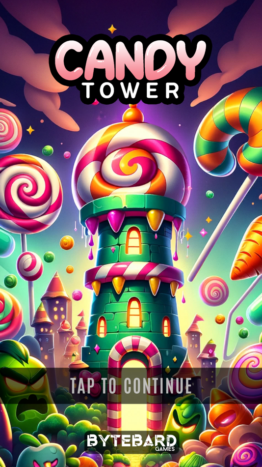 #1. Candy Tower TD (iOS) 由: ByteBard Games