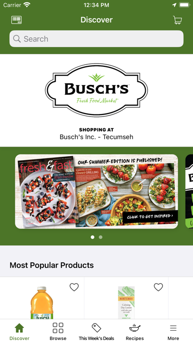 Busch's Fresh Food Market Screenshot