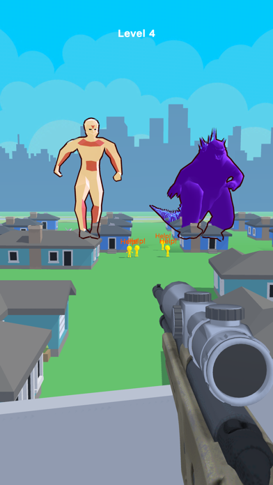 Snipe the Titans: Giant Wanted Screenshot