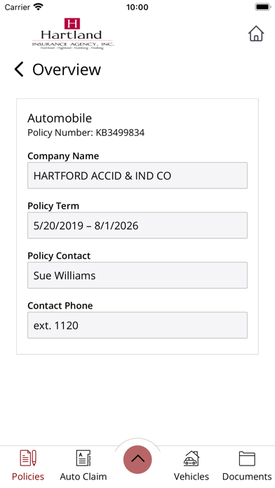 Hartland Ins Agy Inc Online Screenshot
