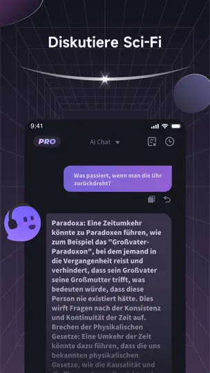 Screenshot von Quick AI Writer - ChatBot auf dem iPhone 4