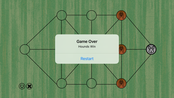 Hare and Hounds Game