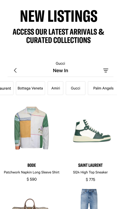 THE LIST:Shop designer fashion Screenshot