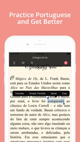 Game screenshot Portuguese Reading Audio Books mod apk