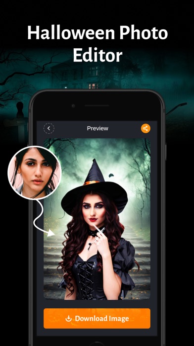 AI Halloween Photo Booth Screenshot
