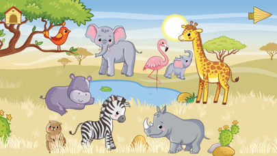 Baby animal games: fun puzzle Screenshot