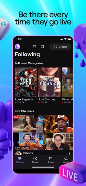 Twitch: Live Game Streaming on the App Store