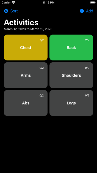 MuscleDone Screenshot