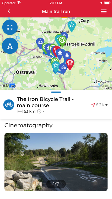 Bicycle on the Iron Trail Screenshot