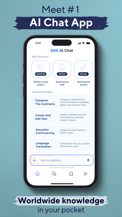 AI Chat.Bot Assistant: Ask ERA Screenshot