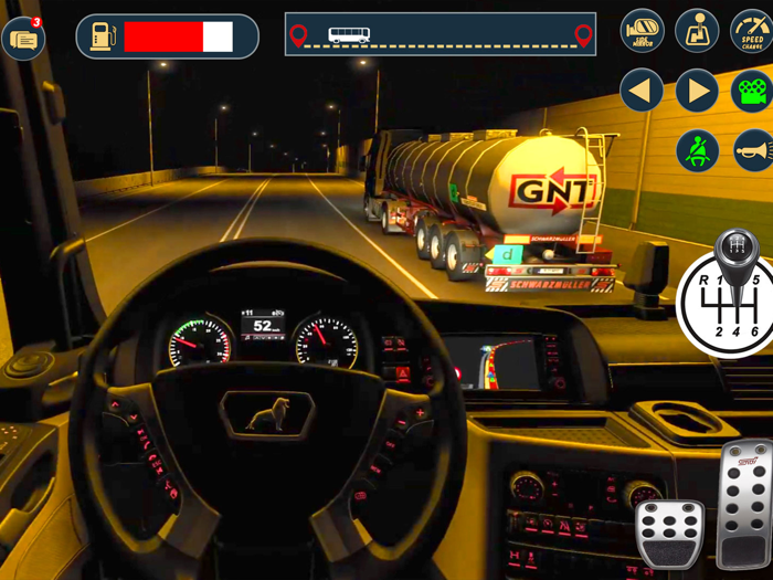 Euro Truck Simulation Games 3D