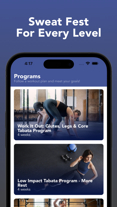 Tabata King - Short Workouts Screenshot