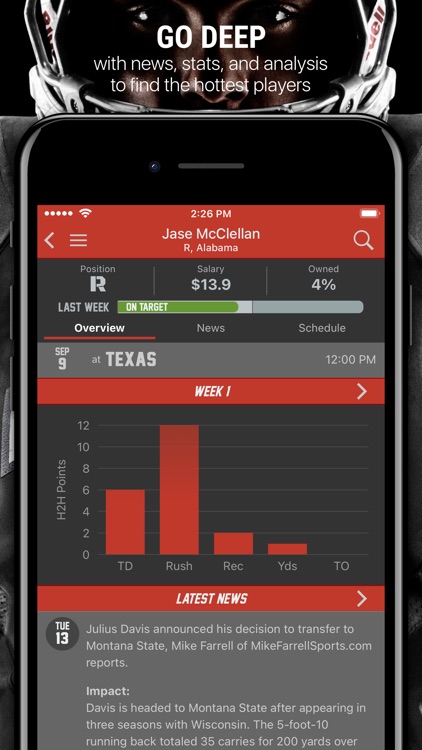 H2H College Football screenshot-5