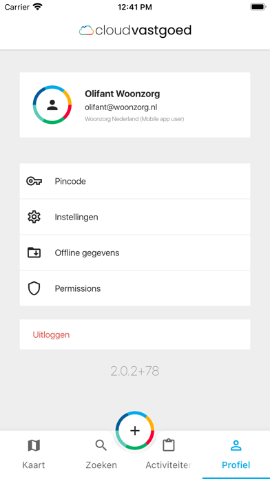 Cloud Vastgoed App Screenshot