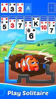 solitaire fish - win real cash iphone screenshot 2