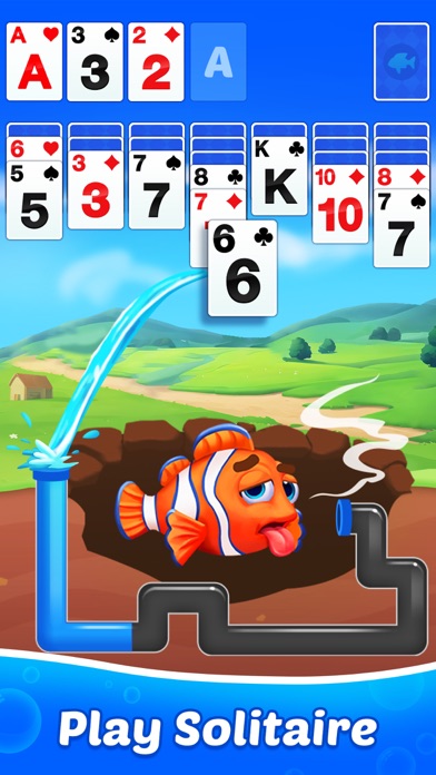 Solitaire Fish - Win Real Cash Screenshot