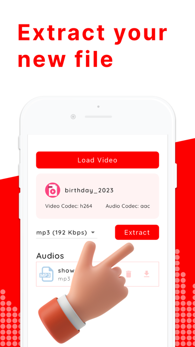 Audio Converter Mp4 to Mp3 Screenshot