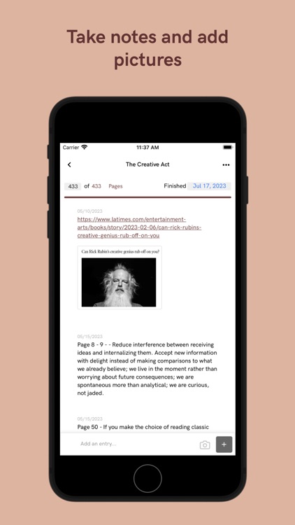 Italic Type: Easy Book Tracker
