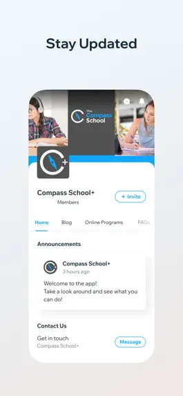 Game screenshot Compass School+ apk