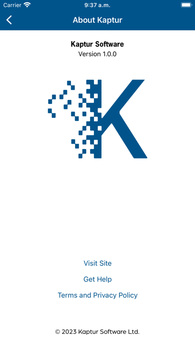Kaptur Software Screenshot