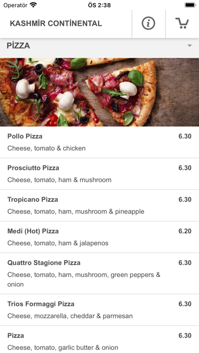 Pizza Bari Gainsborough Screenshot