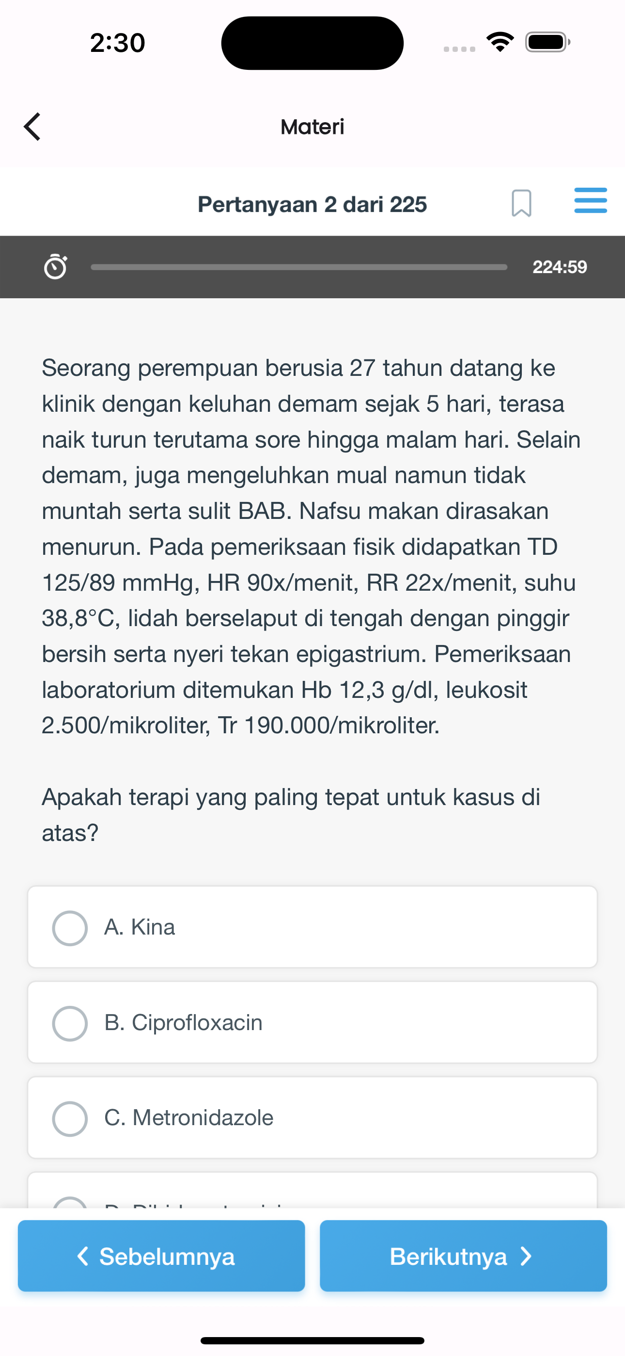 Tryout UKOM D3 Keperawatan