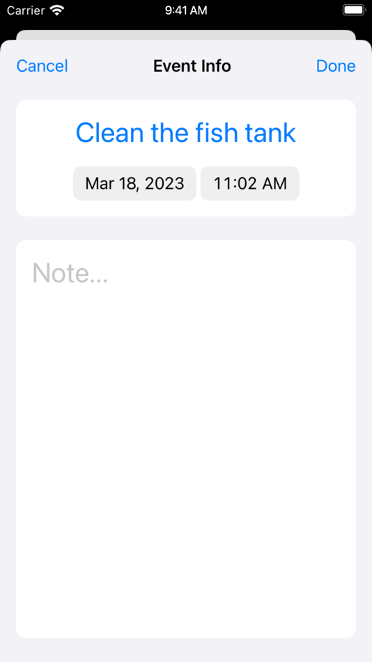 #4. When Did? (iOS) 由: Jimmy Bosse
