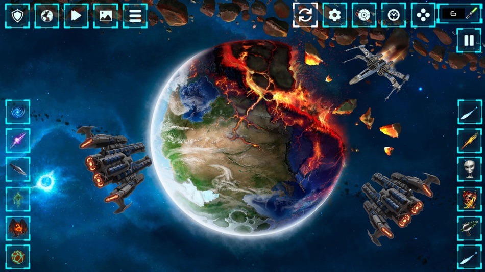 #4. Planet Smash Destroying Games (iOS) 由: Ghufran Ali