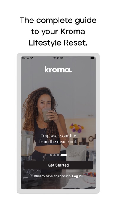 Kroma Wellness Screenshot