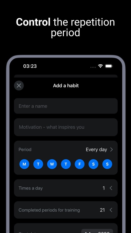 GoodHabit – habit tracker