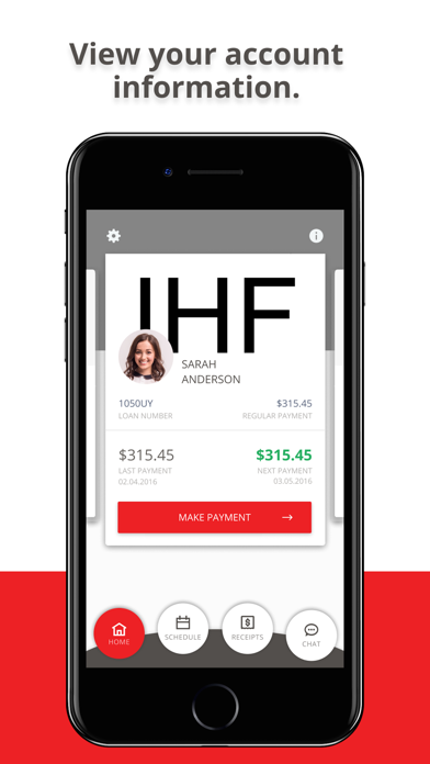IHF Servicing Screenshot