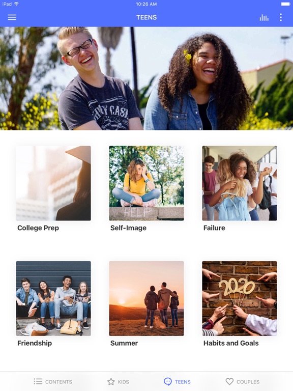 Q & U: Questions to Connect iPad screenshot 2 - Lifestyle app