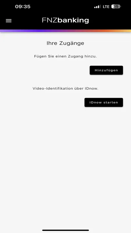 FNZbanking screenshot 1 of 3
