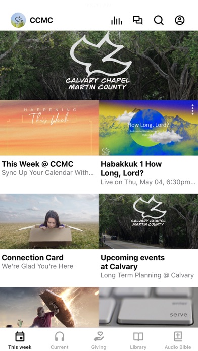 Calvary Chapel Martin County Screenshot