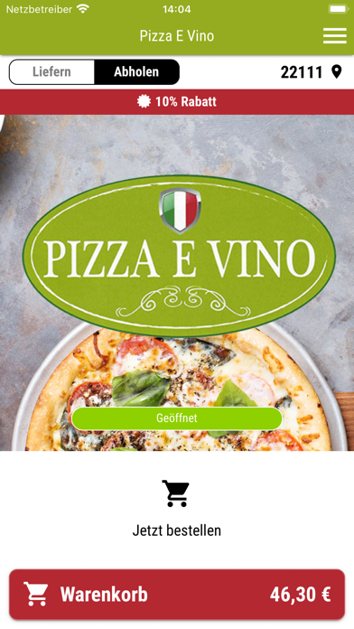 Pizza E Vino Screenshot