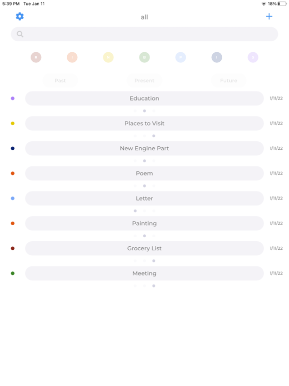 Noble Notes iPad screenshot 2 - Productivity app