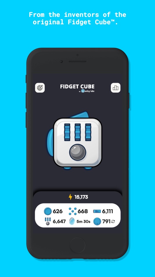 #1. Fidget Cube by Antsy Labs (iOS) Bởi: Antsy Labs