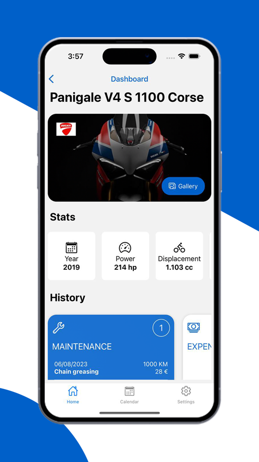 #2. MeMoto:maintenance and expense (iOS) 由: Marco Morano