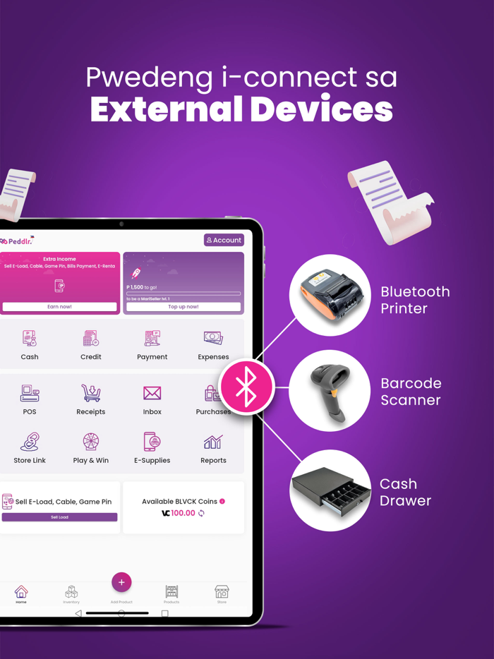 Peddlr POS Inventory and Load