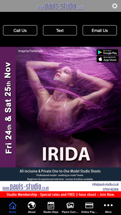 Screenshot #1 pour Pauls Studio  UK