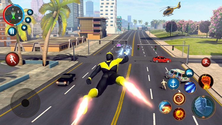 Spider Games Miami Rope Hero screenshot-3