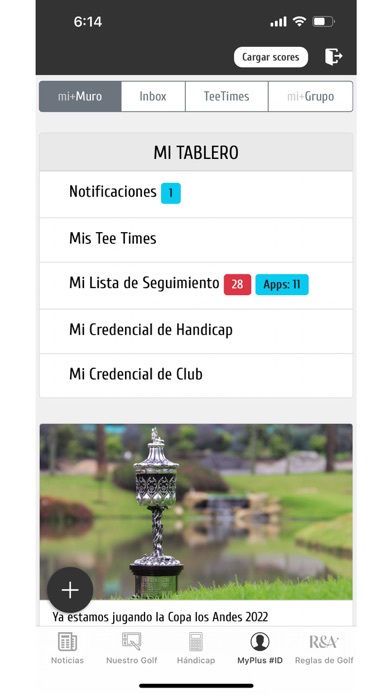 Torneos CGM by Plus+Golf Screenshot