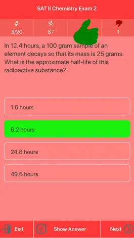 Game screenshot SAT Chemistry Review & Exam hack