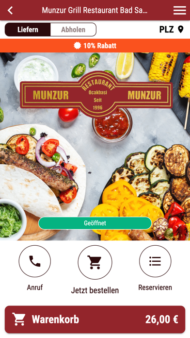 Munzur Grill Restaurant Screenshot