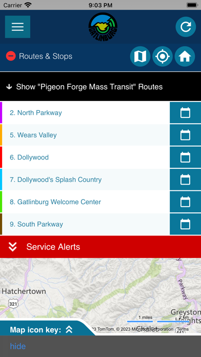 Gatlinburg Trolleys Screenshot