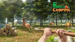 forest camping simulator iphone screenshot 1