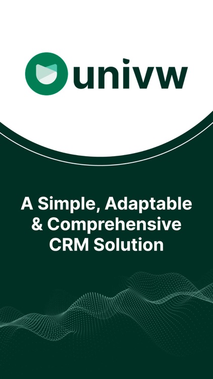 Univw-NB: Mobile CRM Tool App
