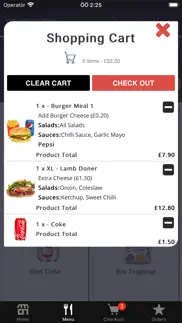 cinderford pizza kebab house iphone screenshot 1